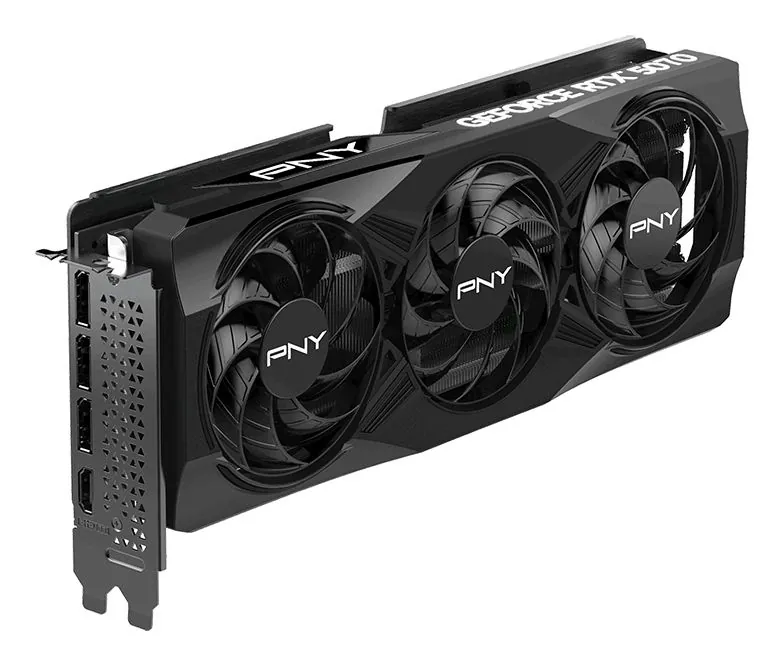 PNY GEFORCE RTX 5070 12GB OVERCLOCKED TRIPLE FAN - immagine 3