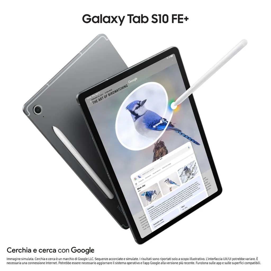 GALAXY TAB S10 FE+ 13.1 X620N WIFI 8GB 128GB - immagine 2