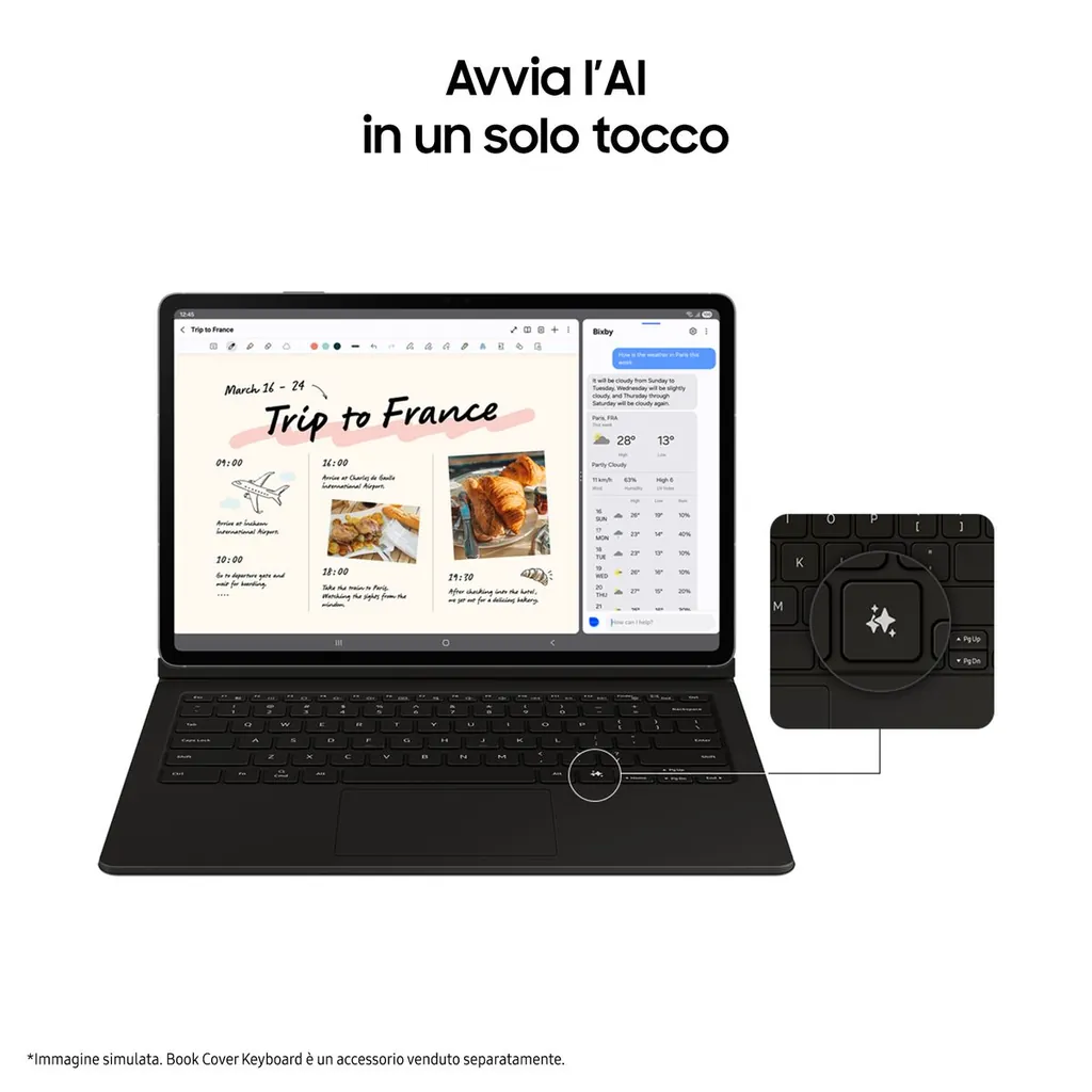GALAXY TAB S10 FE+ 13.1 X620N WIFI 8GB 128GB - immagine 5