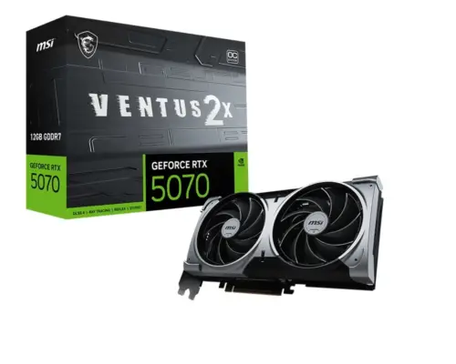 MSI VGA GEFORCE RTX 5070 12G VENTUS 2X OC