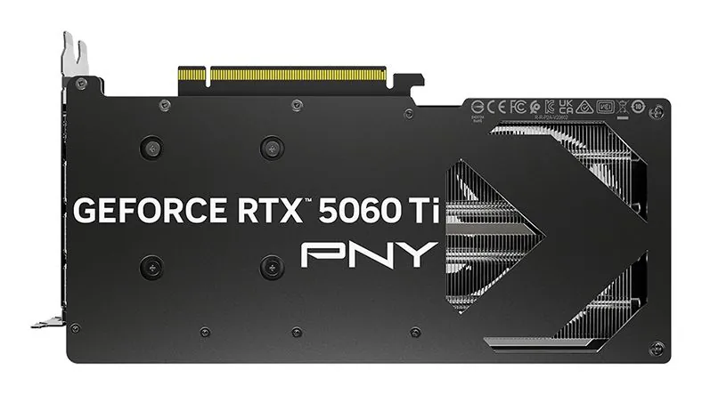 PNY GEFORCE RTX 5060TI 8GB OVERCLOCKED DUAL FAN - immagine 8