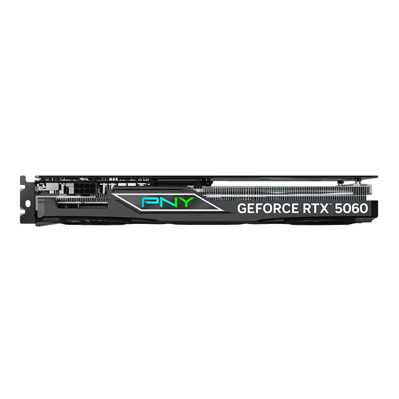 PNY GEFORCE RTX 5060 8GB OVERCLOCKED ARGB 3FAN - immagine 6