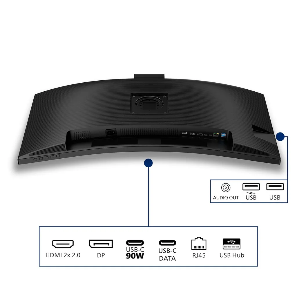 34 3440 X 1440 CURVO 21:9 HDMIX2 USB C DP - immagine 4