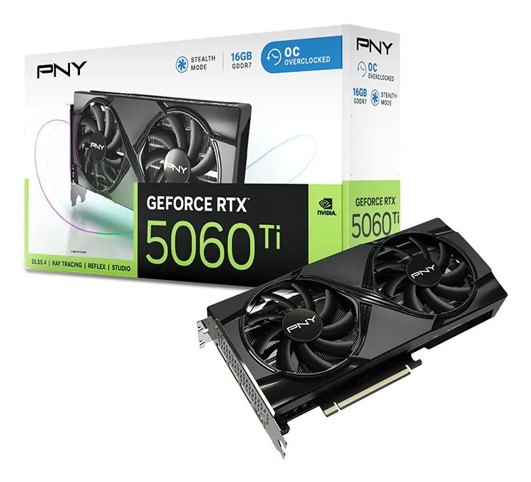 PNY GeForce RTX 5060Ti 16GB Overclocked DLSS4 - immagine 10