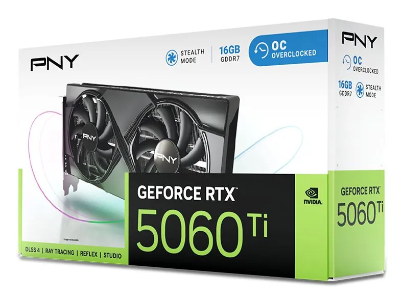 PNY GeForce RTX 5060Ti 16GB Overclocked DLSS4 - immagine 9