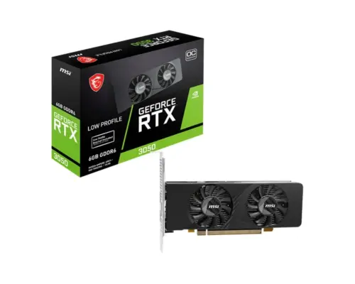 MSI VGA GEFORCE RTX 3050 LP E 6G OC