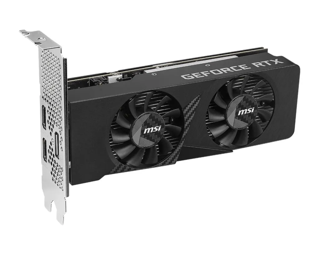 MSI VGA GEFORCE RTX 3050 LP E 6G OC - immagine 3