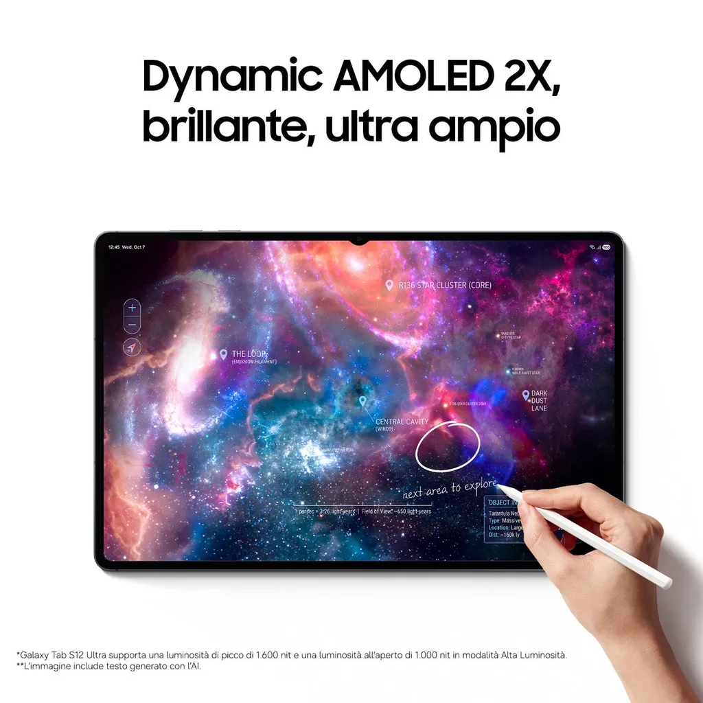 GALAXY TAB S12 ULTRA WIFI 14.6 12+512GB GRAY - immagine 6