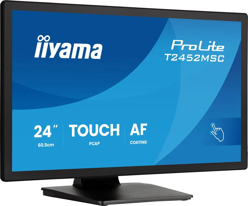 24 IPS touch 1920x1080 hdmi dp USB Hub - immagine 2