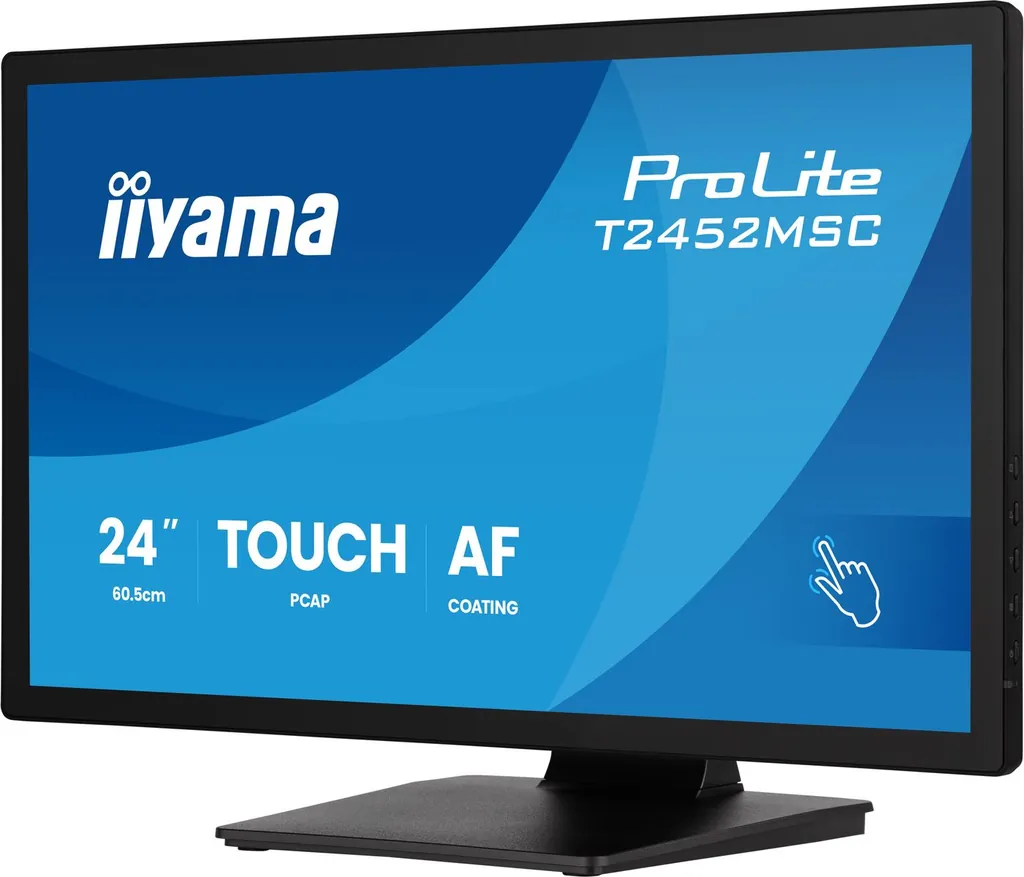 24 IPS touch 1920x1080 hdmi dp USB Hub - immagine 4