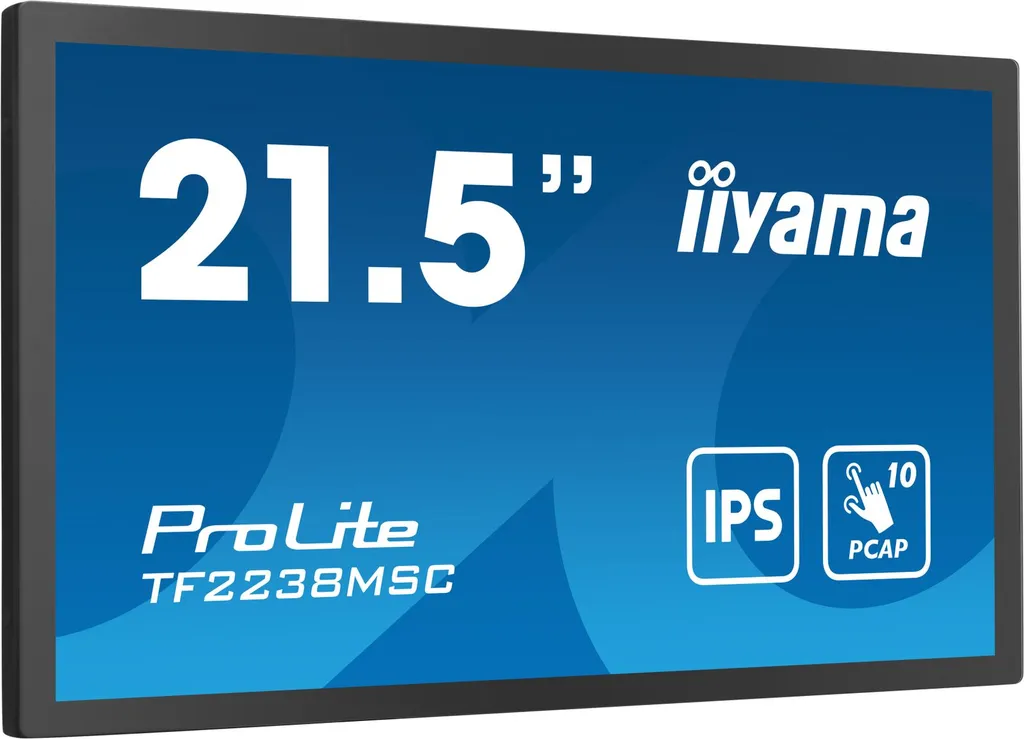 21,5 touch 1920x1080, IPS DP HDMI 525cd/m² - immagine 4