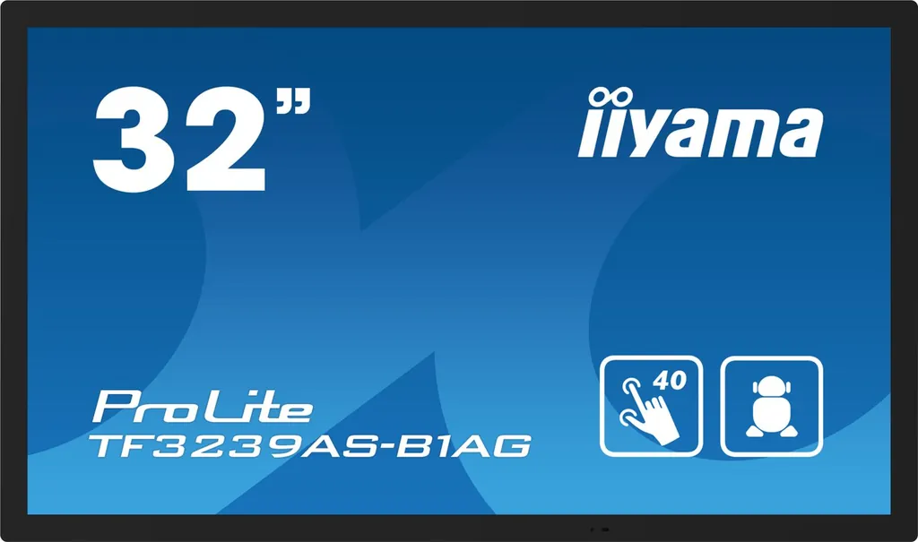 32 Bonded PCAP 40-Points Touch Screen, 1920x1080