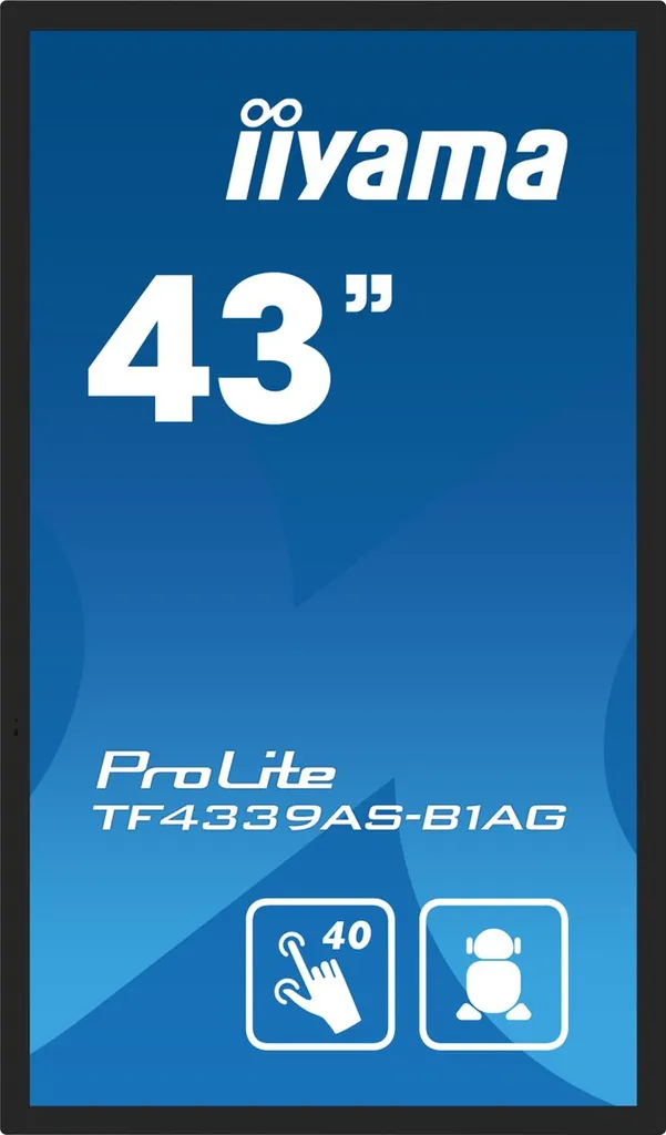 43 Bonded PCAP Anti-glare Bezel Free - immagine 2