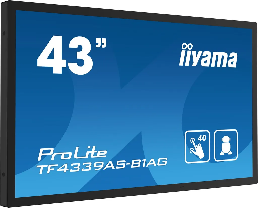 43 Bonded PCAP Anti-glare Bezel Free - immagine 3