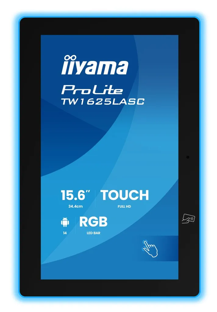 15,6 RGB LED Android 14+GMS TOUCH 1920x1080 IPS - immagine 2