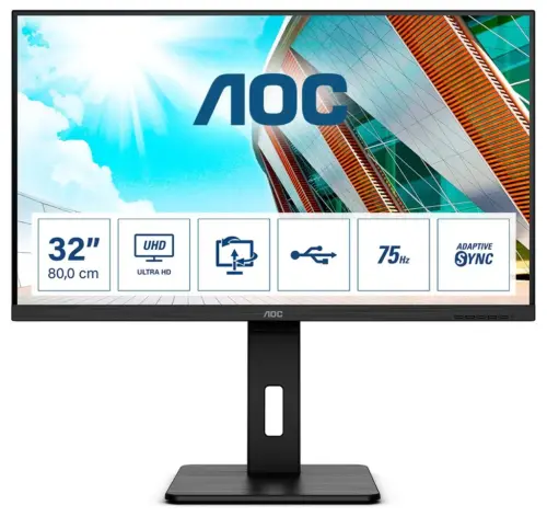 31,5 16:9 3840X2160 60HZ VA 350CD/M2 HDMI/DP