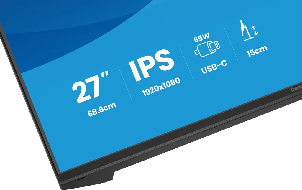 27 IPS 1920x1080, USB-C - immagine 10