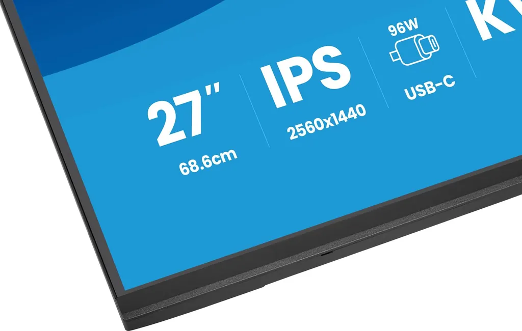 27 IPS-panel, 2560x1440 USB-C, KVM, HDMI DP - immagine 10