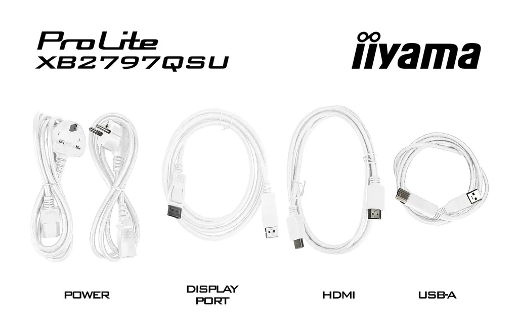 27 WHITE IPS 2560x1440 2xHDMI DP HUB USB MULTIMED - immagine 26