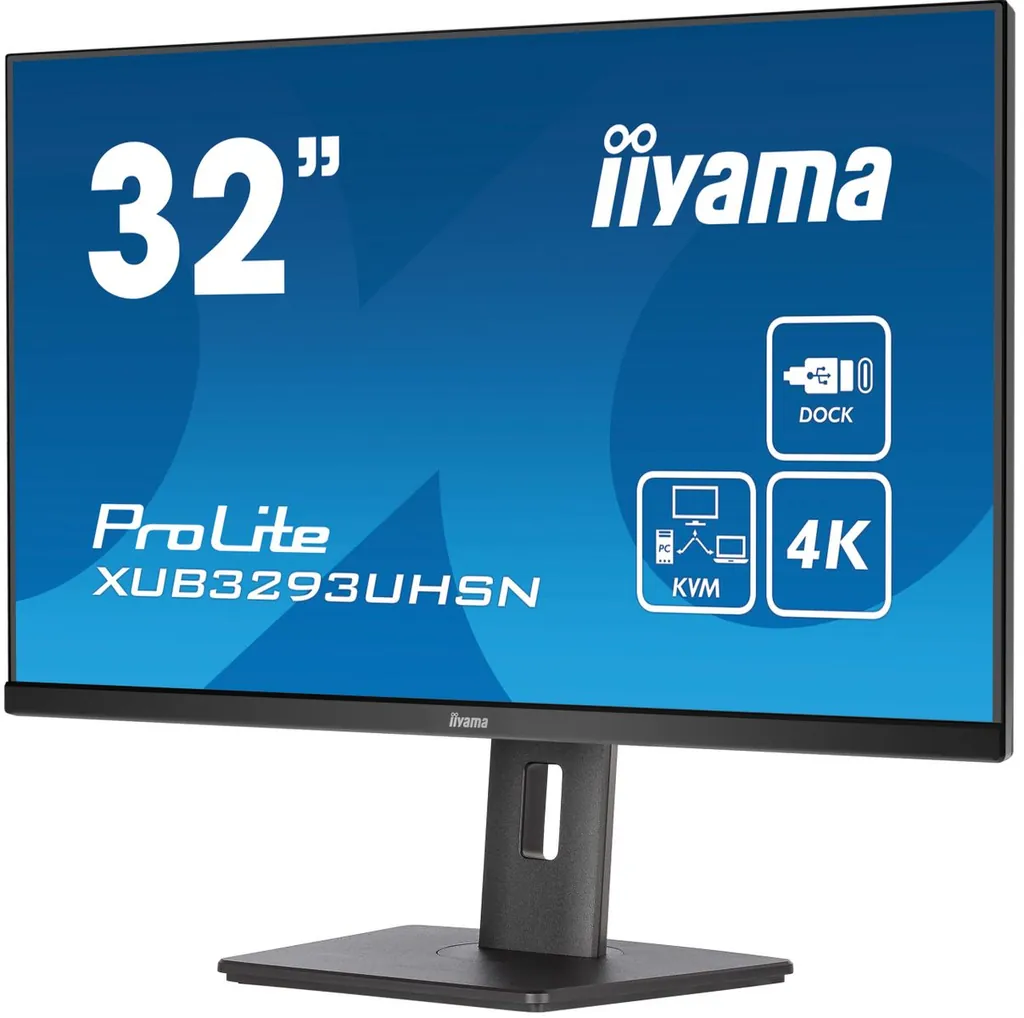 31,5 IPS, 3840X2160,1H1DP, USB-C DOCK - immagine 4