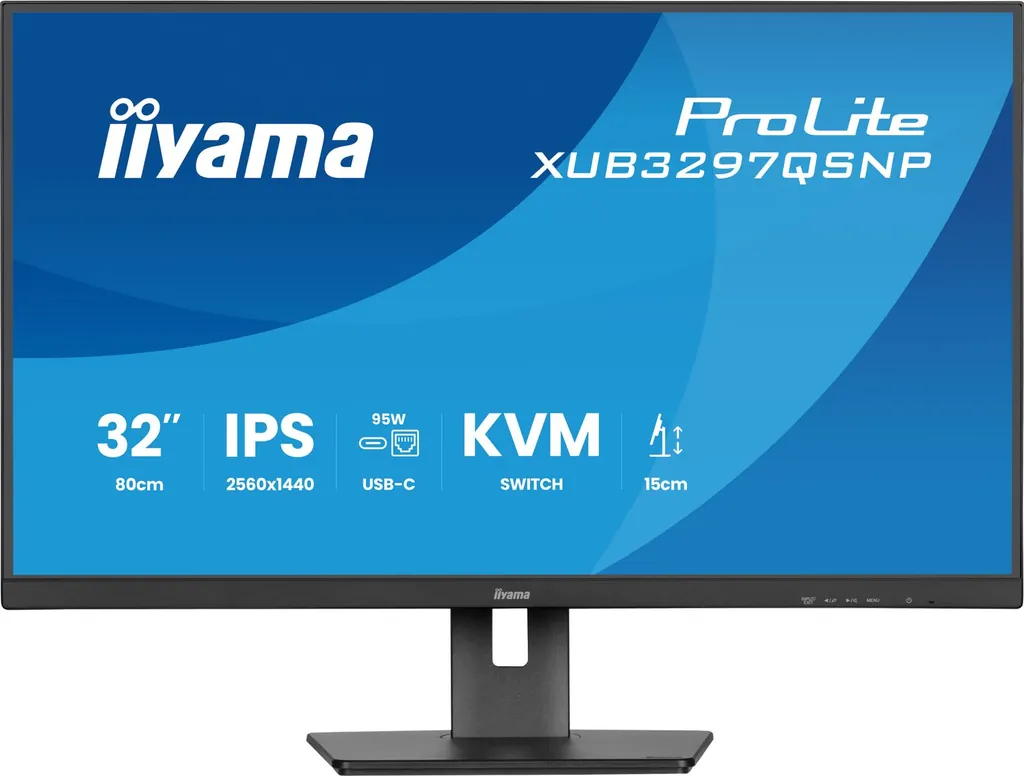32 IPS-panel, 2560x1440, 350cd/m², USB-C Dock